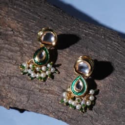 Stylish Dual Tone Earring Set 1