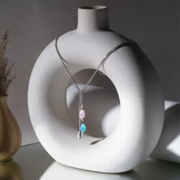 Opulent Pearl Gold N Emerald Necklace 1