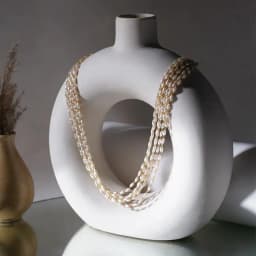 Chic Pearl Draped Statement Necklace 1