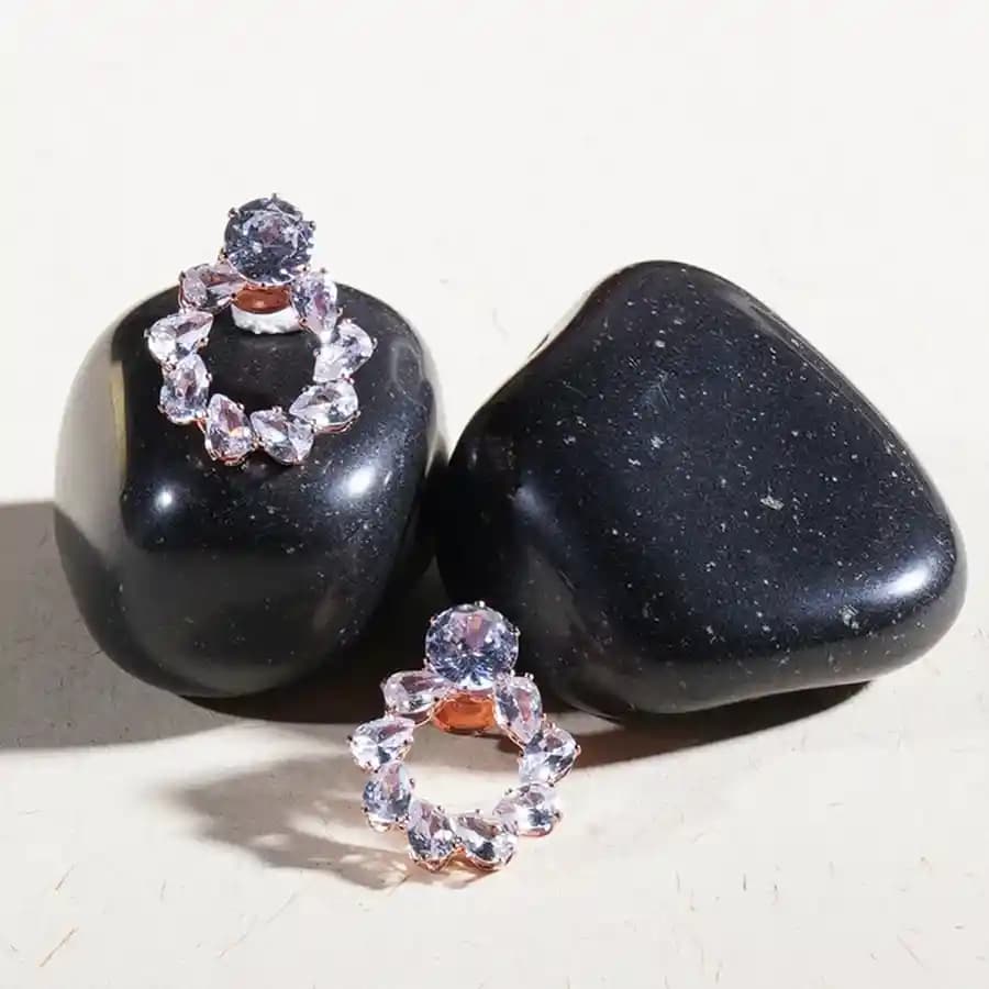 Versatile Stone Studs for Everyday Wear