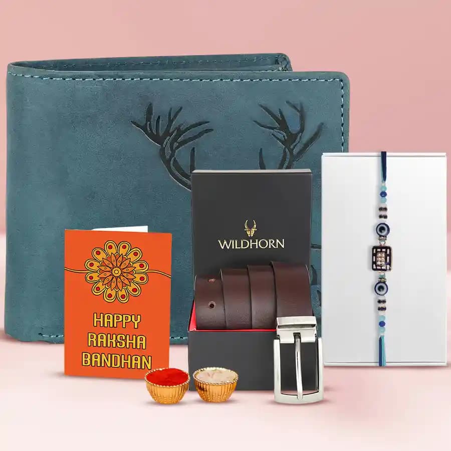 Trendy Rakhi and Accessories Duo