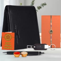 Ganesha Charm with Luxe Leather Accessoreies 1