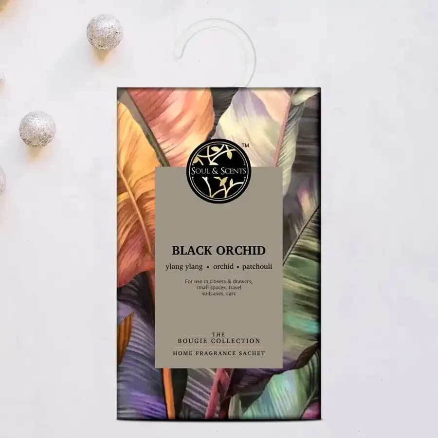 Radiant Black Orchid Wardrobe Fragrance Sachet