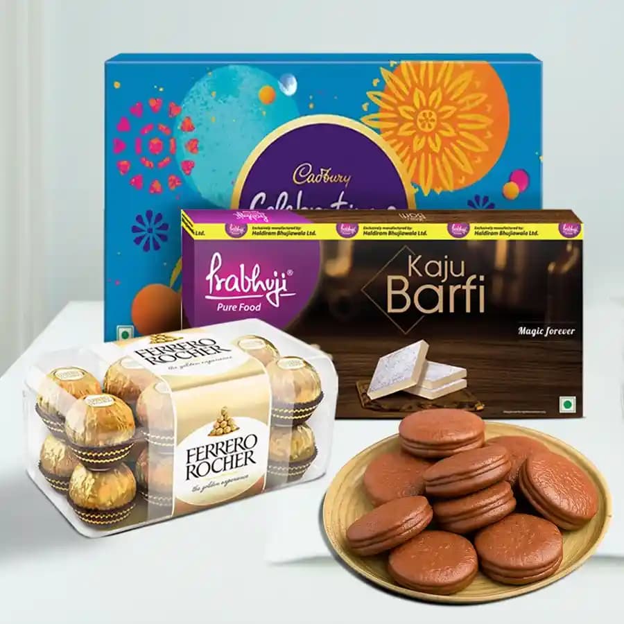 Lovely Assorted Chocolates Gift Basket