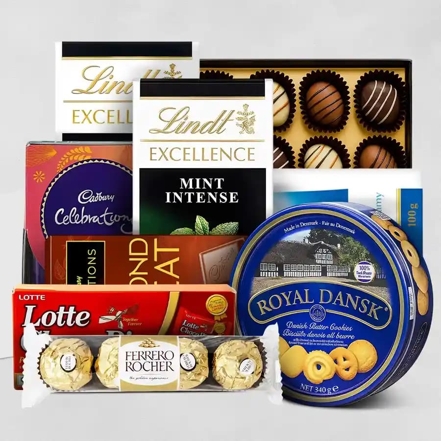 Deluxe Chocolate Indulgence Basket