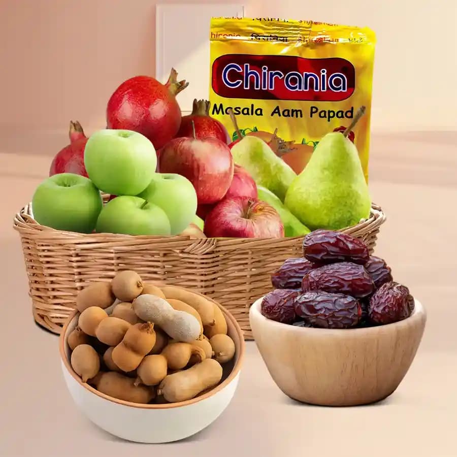Delightful Gourmet Fruit Basket