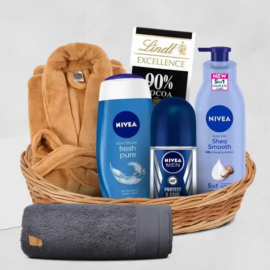 Luxury Grooming Basket for Him