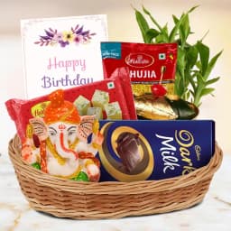 Exceptional Gift Basket for His Milestone Celebration 1