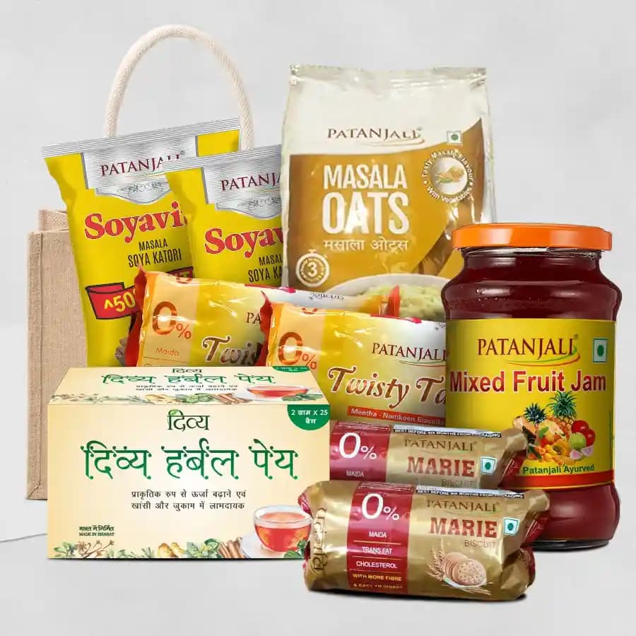 Wholesome Patanjali Breakfast Basket