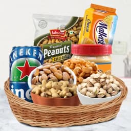 Gourmet Indulgence Snack Basket 1