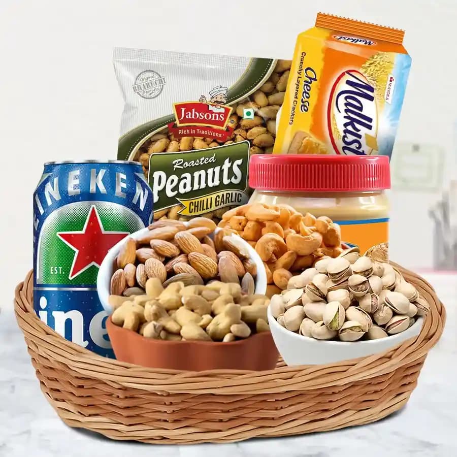 Gourmet Indulgence Snack Basket