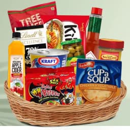 Gourmet Non-Vegetarian Noodle Celebration Basket 1
