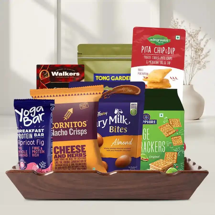 Gourmet Delight Snack Basket