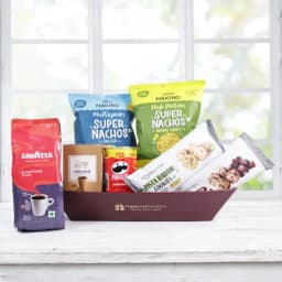 Ultimate Coffee & Snack Delight Basket 1