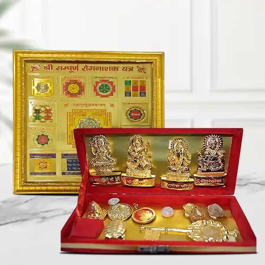 Divine Sarva Kashta Nivaran N Shri Dhan Laxmi Kuber Bhandhari Yantra