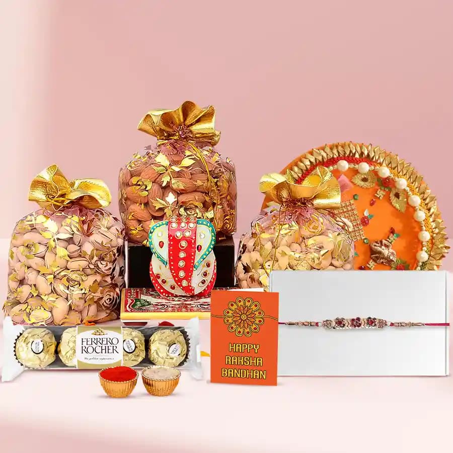 Fabulous Raksha Bandhan Essentials Gift Hamper