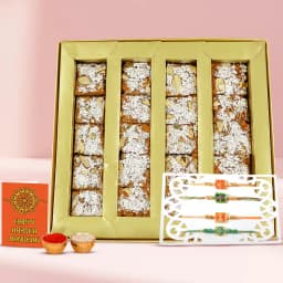 Wonder Duo Fancy Rakhi n Sweets 1