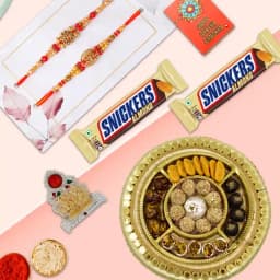 Auspicious Rakhi with Sweets Sublime 1