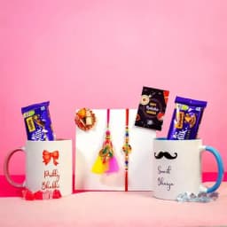 Enviable Bhaiya Bhabhi Rakhi Combo 1