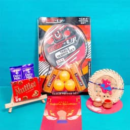 Classic Table Tennis Rakhi Hamper 1