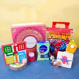 Amazing Kids Rakhi with Games N Chocolate Combo 1