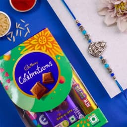 Holy Shiva Rakhi N Mini Celebrations Combo 1