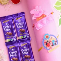 Fancy Kids Rakhi N Cadbury Chocolate Combo 1