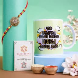 Rakhi N Quirky Mug Gift Set 1