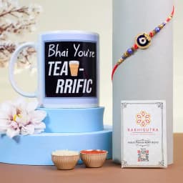 Rakhi Delight Evil Eye N Mug 1