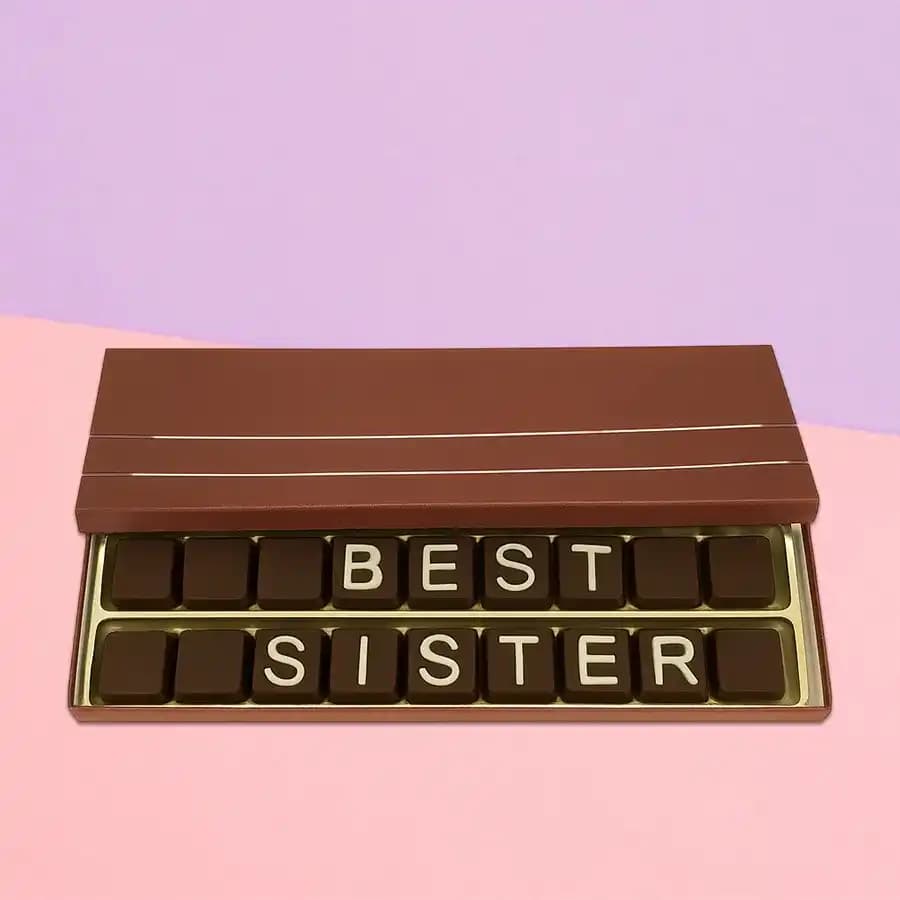 Mouthwatering Best Sister Chocolate Pack