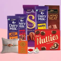 Cadbury Chocolate Delight & Rakhi Combo 1