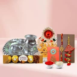 Traditional Paan Thali with Divine Mandap Blessings & Ferrero Chocolates 1