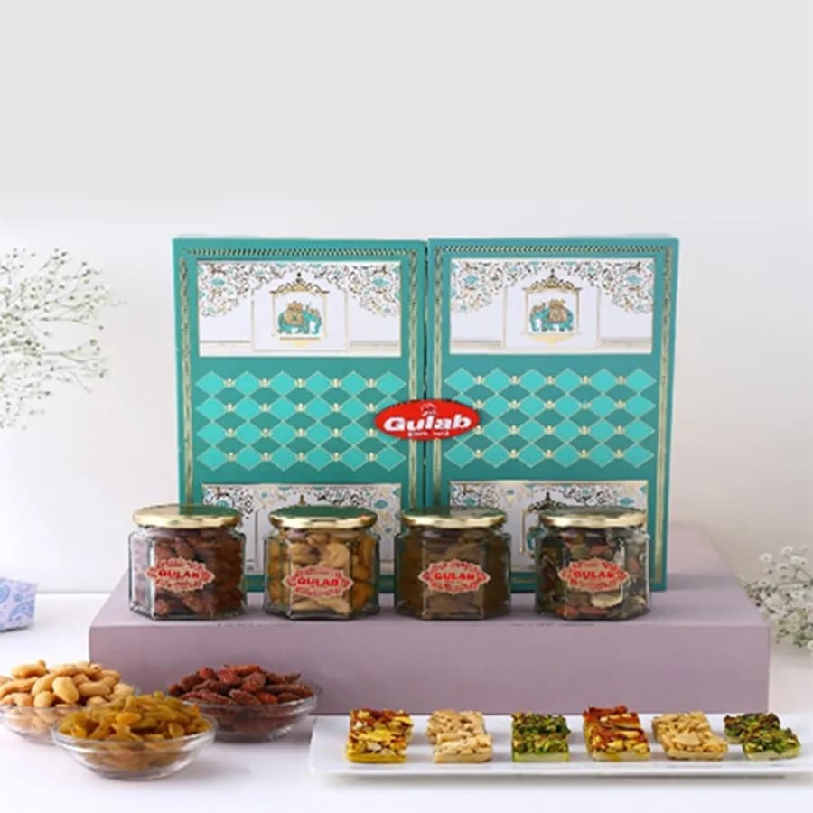 Nutty Bliss: Gourmet Sweet Treats Box