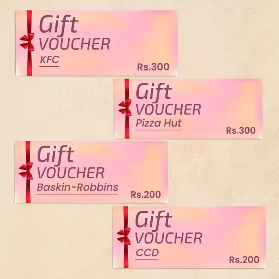 Gourmet Delight E-Coupon Collection worth INR 1000