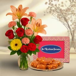 Charming Blooms with Delightful Halwa 1