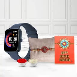Rakhi Celebration with Smartwatch and Fancy Rakhi 1