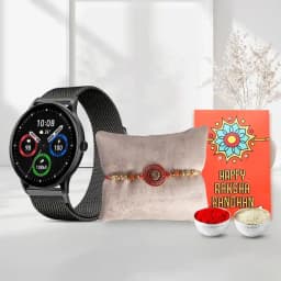 Timeless Rakhi & Stylish Smartwatch Duo 1