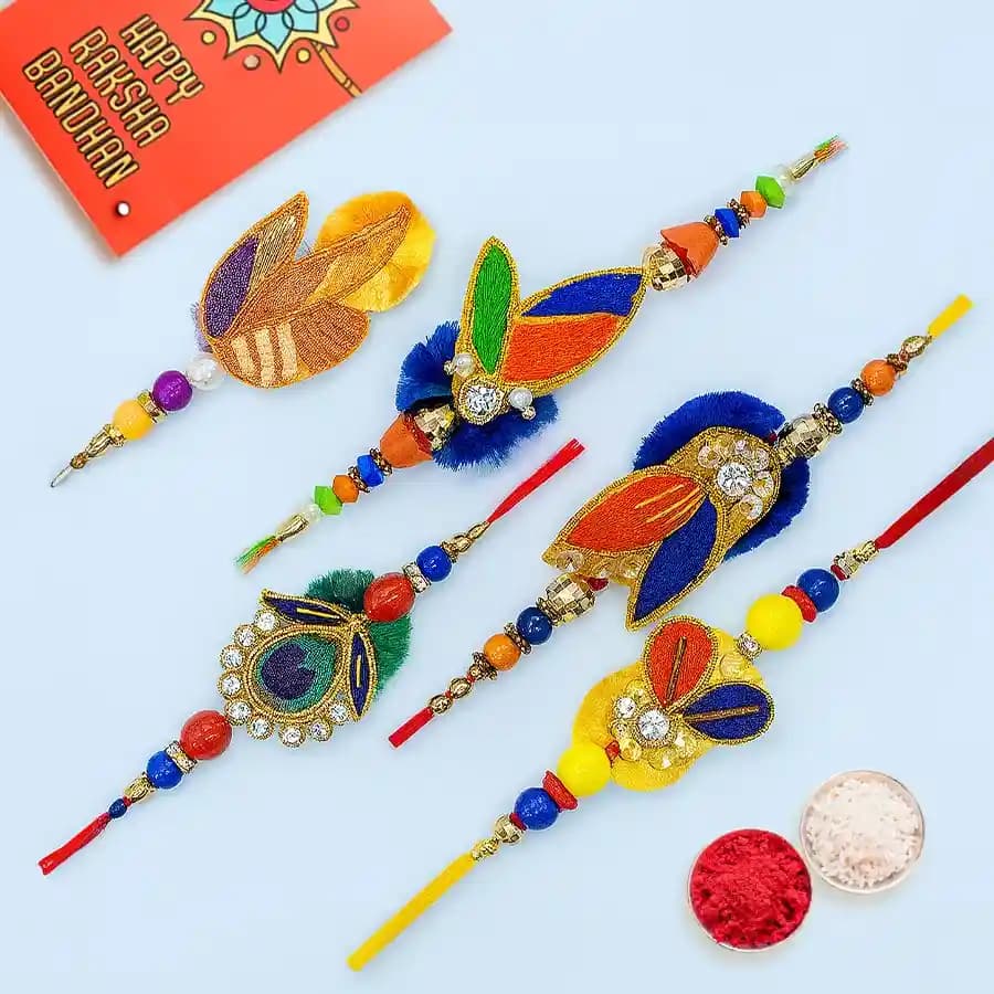Brothers' Love Rakhi Set
