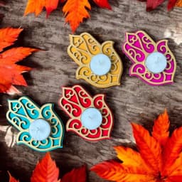 Graceful Hamsa Diyas Gift Set 1