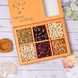 Assorted Nuts and Diya Hamper 1