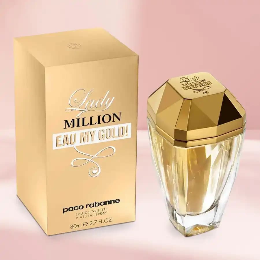 Amazing Gift of Paco Rabanne Lady Million Eau My Gold Eau de Toilette