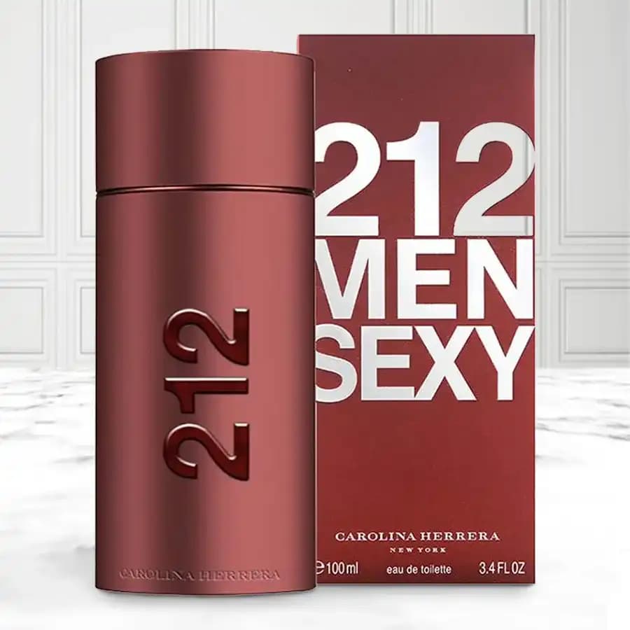 Charming Gift of Carolina Herrera 212 Sexy Men Eau de Toilette for Ladies