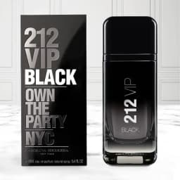 Appealing Carolina Herrera 212 VIP Black Eau de Perfume for Men 1