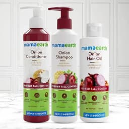 Glowing Look Mamaearth Anti Hair Fall Gift Kit 1