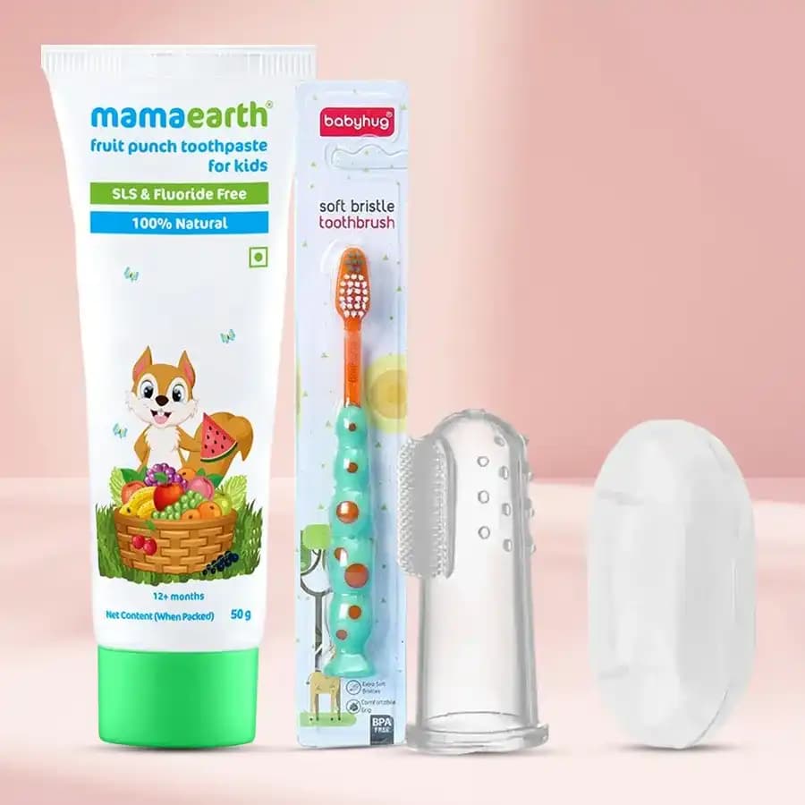 Exquisite Babies Tooth Care Combo from Mamaearth