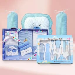 Remarkable New Born Baby Care Gift Hamper for Boys 1