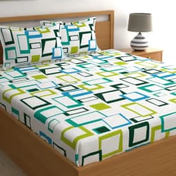 Elegant Double Bedsheet with Pillow Cover 1