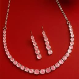 Classy Handcrafted AD Necklace Set 1