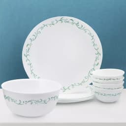 Impressive Corelle Country Cottage Glass Dinner Set 1