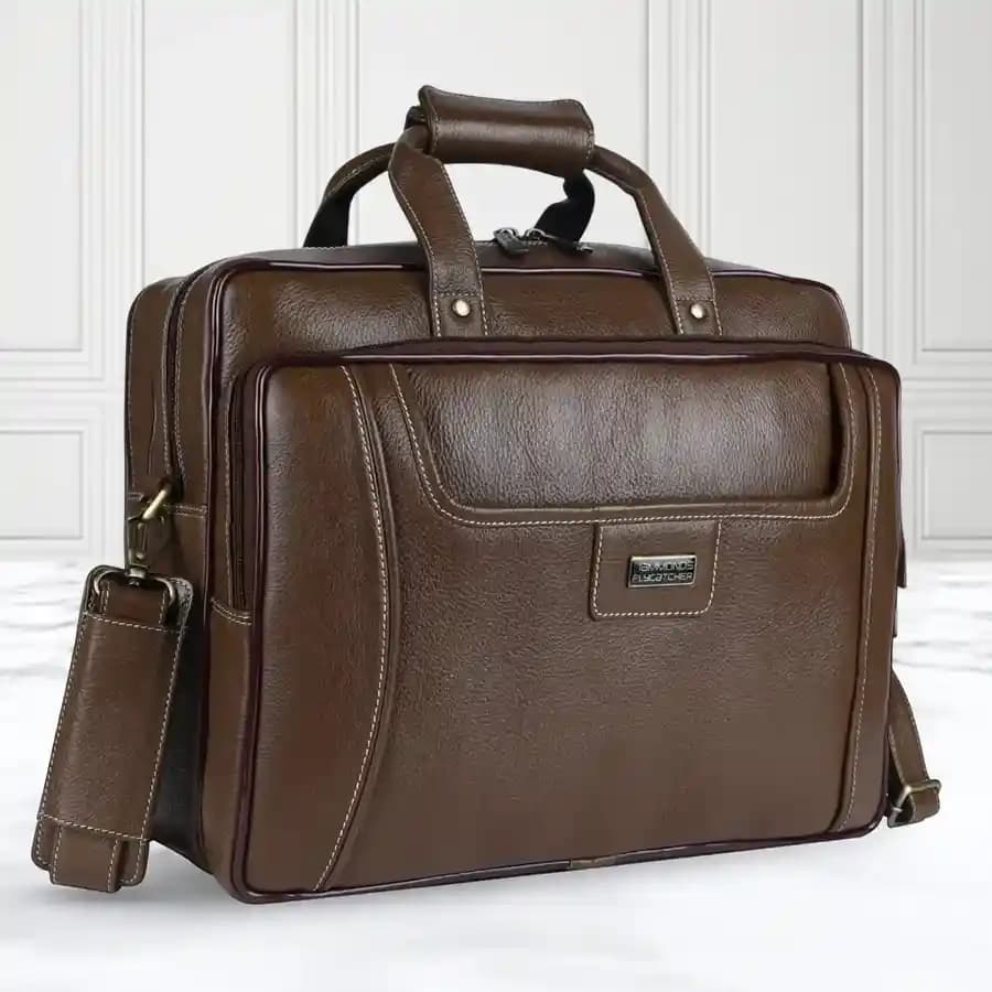 Exclusive Leather Laptop Office Side Bag